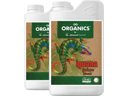 OG Organics Iguana Juice Grow Bloom Advanced Nutrients 1L