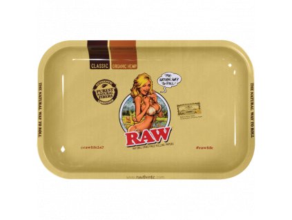 RAW Girl Rolling Tray - small