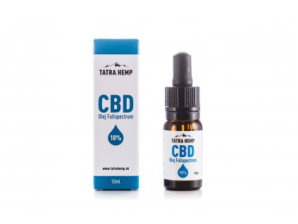 CBD olej Fullspectrum 10% - Tatra Hemp