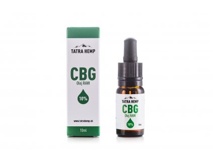 CBG olej RAW 10% - Tatra Hemp