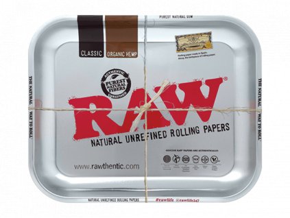 Raw Metal Rolling Tray