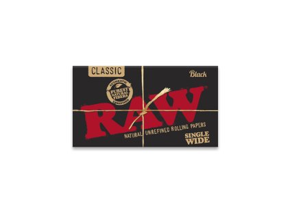 Raw Black Single Wide Double Feed