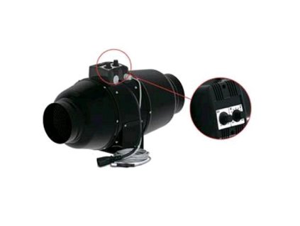 Ventilátor Vents TTM100UN Silent 240m3/h. s regul. otáčok a teploty