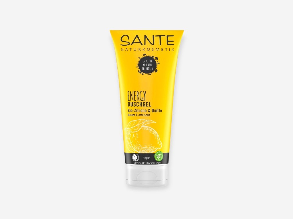 Sante Energy Duschgel Bio-Zitrone & Quitte, 200ml - Biohack Market | Körperlotionen