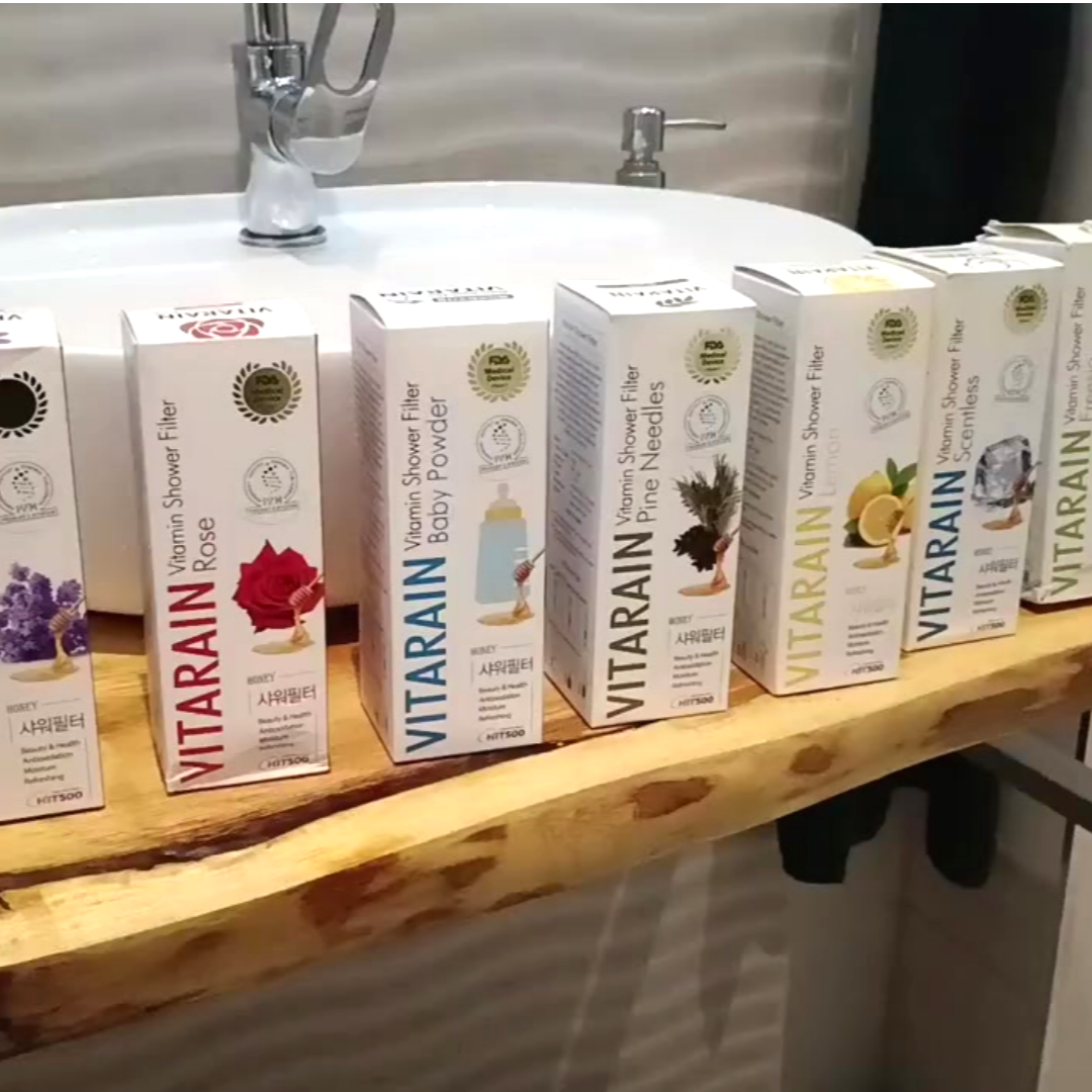 Ako na inštaláciu sprchového filtra VITARAIN?
