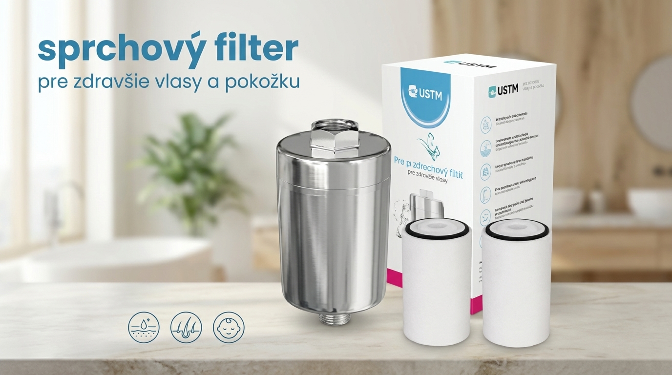 Sprchový filter na chlór