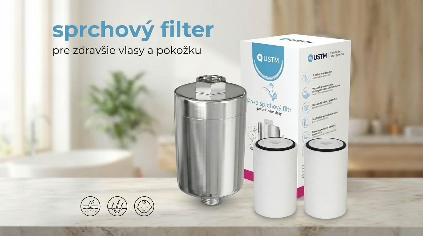 Sprchový filter na chlór
