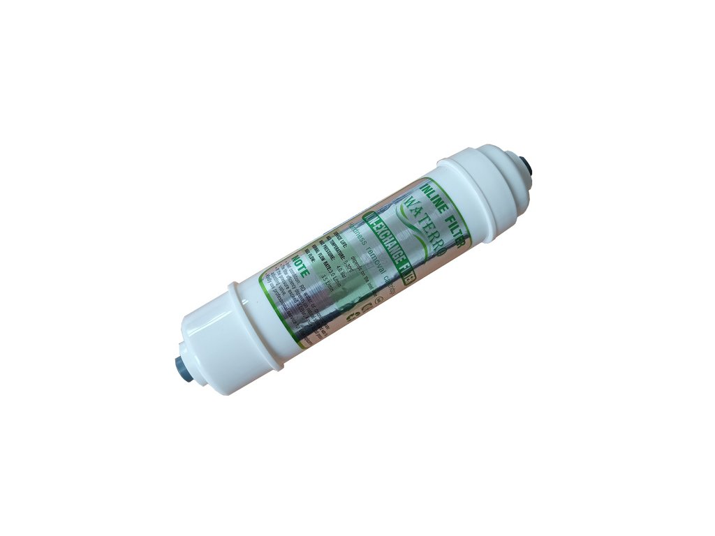 zmäkčovací inline filter