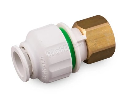 plastova spojka mosadz biohit