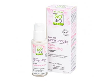 SO'BiO étic Sérum sjednocující pro dokonalou pleť 30 ml BIO