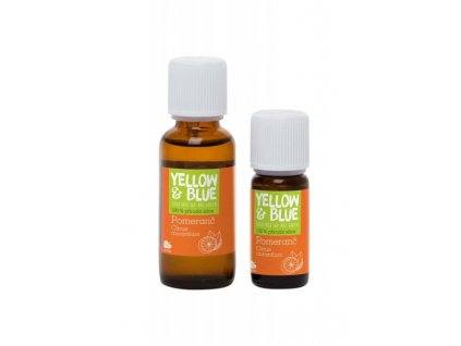 Yellow&Blue Pomerančová silice (10 ml) - přírodní éterický olej