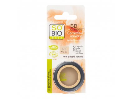 SO’BiO étic BB korektor 01 béžová světlá 3,8 g BIO
