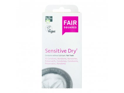 Fair Squared Kondom sensitive dry 10 ks
