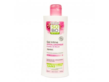 SO'BiO ÉTIC Mycí Gel pro intimní hygienu hypoalergenní 200ml BIO