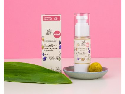Slivkový krém so skvalánom a B5 30 ml