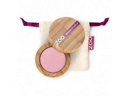 ZAO Třpytivé oční stíny 103 Pearly Old Pink bambusový obal 3 g