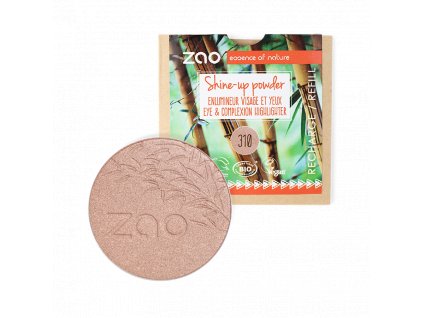 ZAO Kompaktní rozjasňovač 310 Pink Champagne náplň 9 g