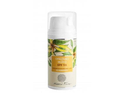 opalovací mléko spf 15