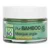 SO’BiO étic Detoxikační pleťová maska s jílem  - řada Pur BAMBOO - 50ml