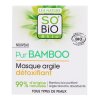 SO’BiO étic Detoxikační pleťová maska s jílem  - řada Pur BAMBOO - 50ml