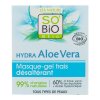 SO’BiO étic Maska gelová Aloe vera — hydratace a svěžest — všechny typy pleti 50 ml