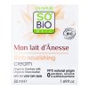 SO’BiO étic Krém výživný s obsahem oslího mléka 50 ml BIO