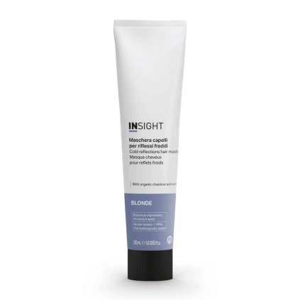Blonde maska pro zvýraznění studených odstínů od 200ml | INSIGHT