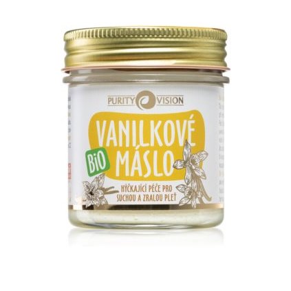 purity vision bio vanilkove maslo