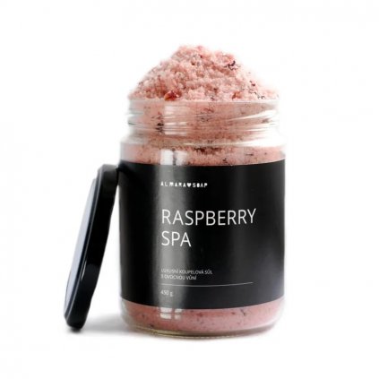 Sůl do koupele raspberry SPA 450G | ALMARASOAP