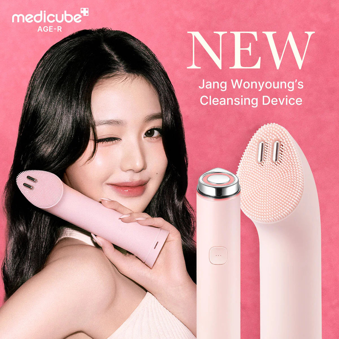 MEDICUBE AGE-R Booster Facial Cleansing Device (Mini Plus + Cleansing Head): moderní domácí péče o pleť v jednom