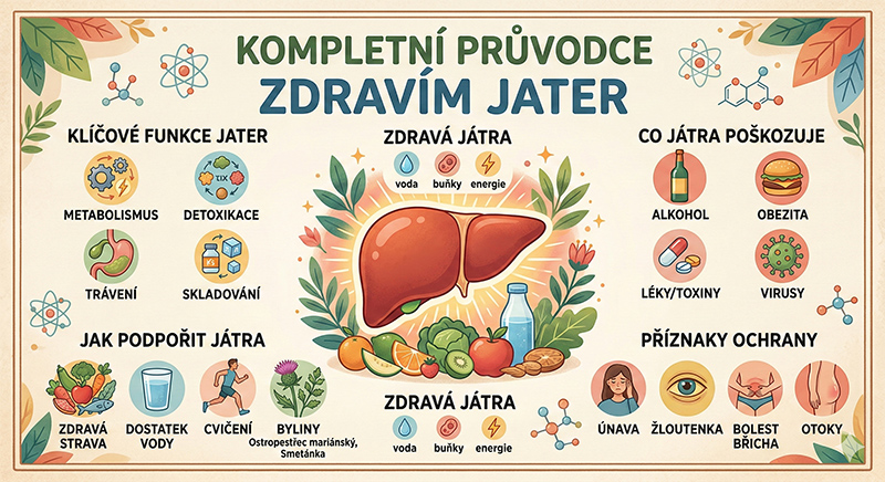 Kompletní průvodce zdravím jater: co opravdu funguje (a co jsou jen mýty)