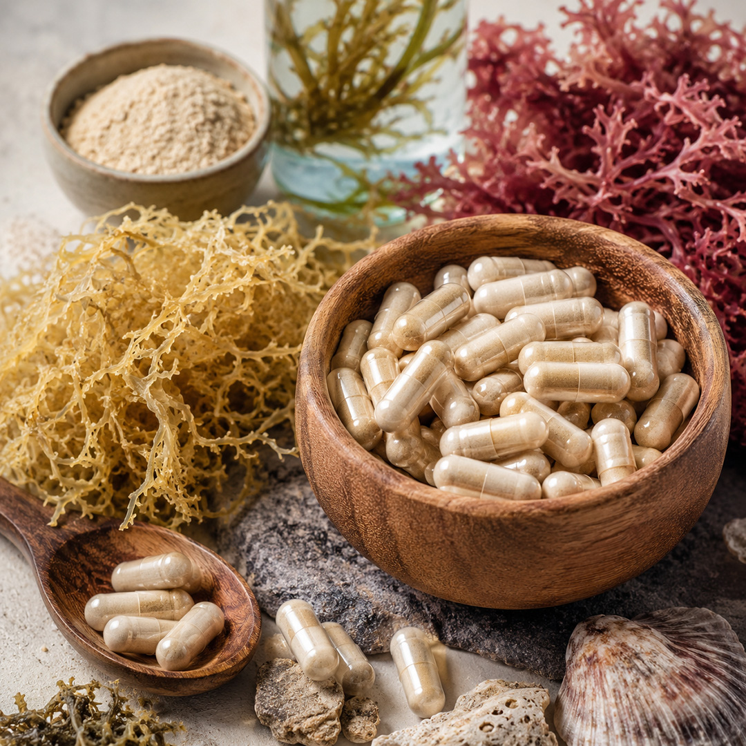 Sea moss: mořská řasa, která si získává pozornost světa zdravého životního stylu