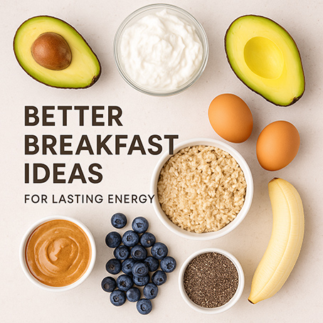 Lepší snídaně pro dlouhotrvající energii
