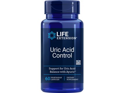 Life Extension Uric Acid Control, 60 rostlinných kapslí