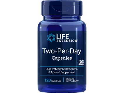 Life Extension Two-Per-Day, 120 kapslí