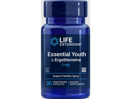 Life Extension Essential Youth L-Ergothioneine 5 mg, 30 kapslí - DMS 2/26