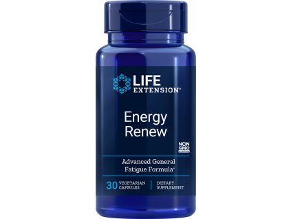 Life Extension Energy Renew, 30 rostlinných kapslí - DMS 7/25