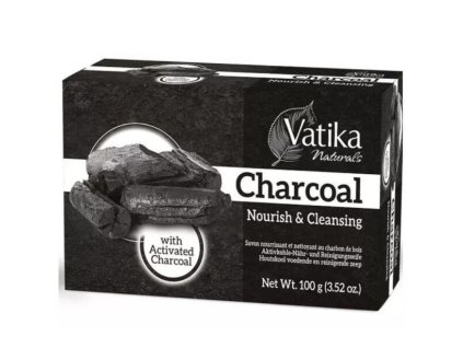 vatika charcoal nourish rejuvenate soap 100g