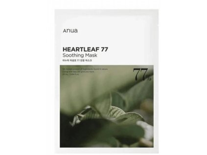 Anua Heartleaf 77% Soothing Sheet Mask 25ml