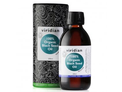 viridian black seed oil 200 ml organic