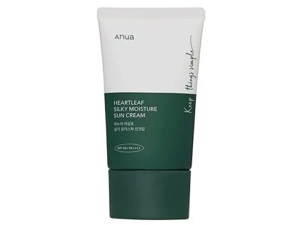 Anua Heartleaf Silky Moisture Sunscreen 50ml
