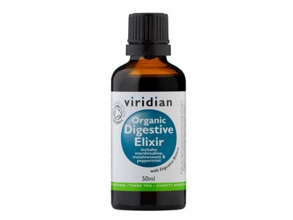 viridian digestive elixir 50 ml organic