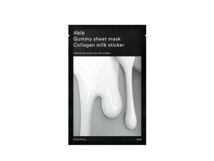 Abib Gummy Sheet Mask Collagen Milk Sticker 27ml