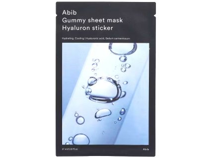 Abib Gummy Sheet Mask Hyaluron Sticker 27ml