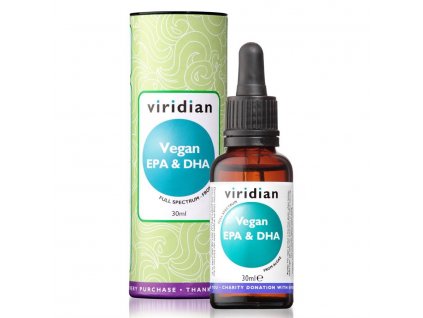 viridian vegan epa dha 30 ml