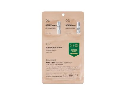 VT Cosmetics Reedle Shot Vita Light All In One 3 Step Mask