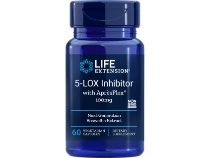 Life Extension 5-LOX Inhibitor with AprèsFlex®, 100 mg, 60 rostlinných kapslí - DMS 3/26