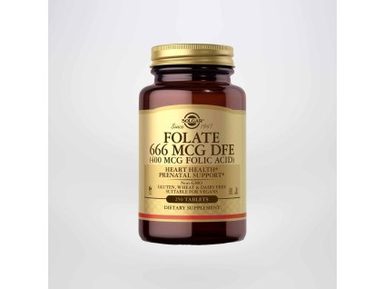 Solgar Folate 666 Mcg Dfe, 250 Tablet