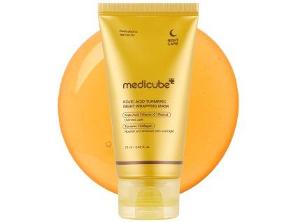 Medicube KOJIC ACID TURMERIC NIGHT WRAPPING MASK 75ml
