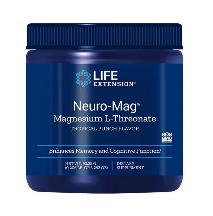 Life Extension Neuro-Mag Magnesium L-Threonate prášek 93,35 g